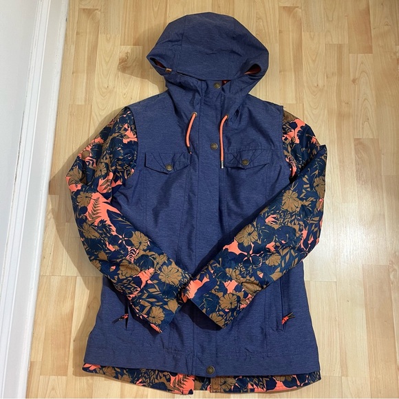 Roxy Jackets & Blazers - Roxy Womens Lined Ceder Hooded Jacket - Women's Size Medium